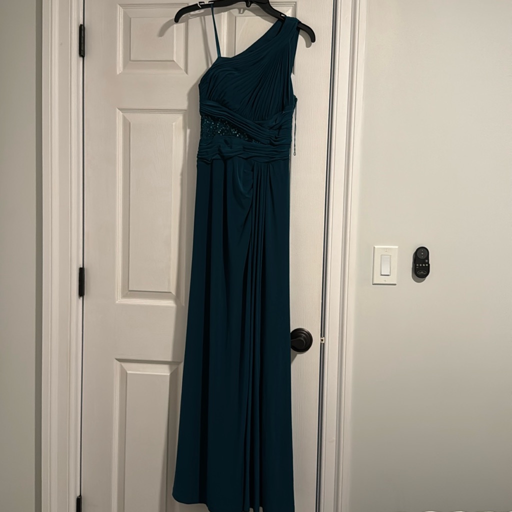 Aidan Mattox, Green Forest Prom Dress, Used Once, Excellent Condition